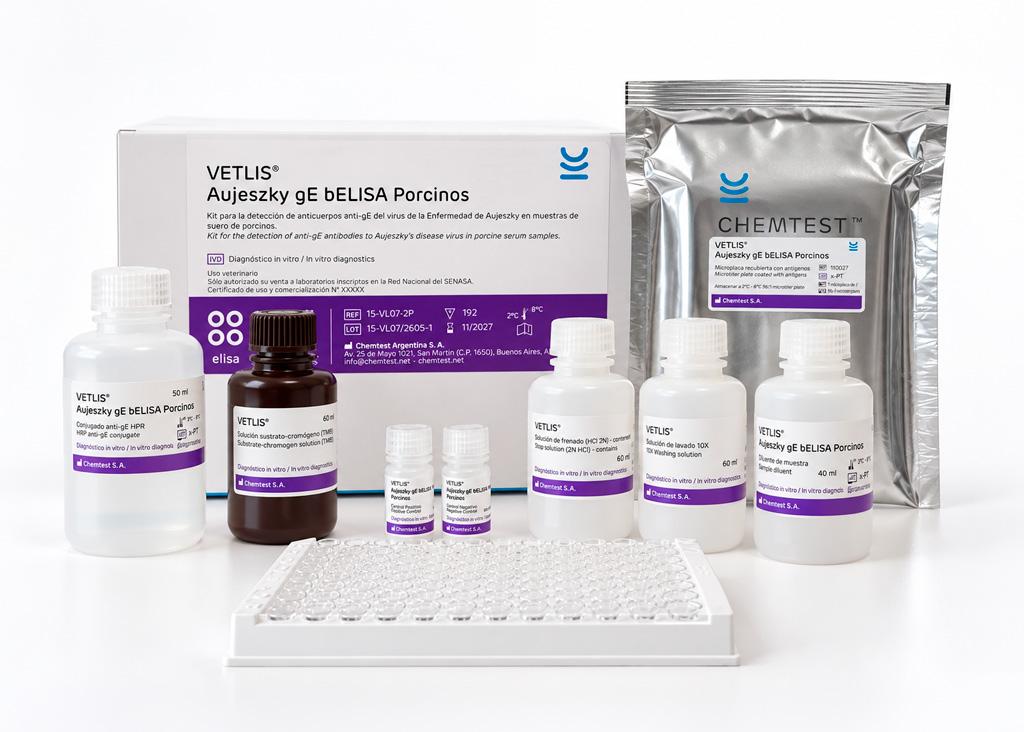 VETLIS® Aujeszky gE bELISA Porcinos